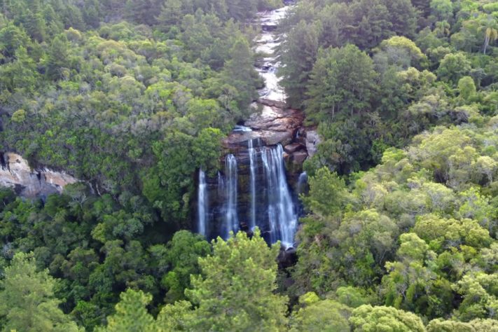 Cachoeira do Butiá, Piraí do Sul – Reprodução/YouTube Fomos Viajar