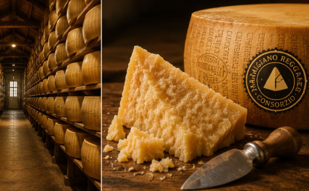 O queijo é símbolo da identidade italiana e motor econômico para milhares de produtores locais, sustentando comunidades inteiras. Sua exportação movimenta milhões de euros e reforça a imagem da Itália como referência gastronômica mundial. Além do valor econômico, o Parmigiano Reggiano é patrimônio cultural que conecta tradição e modernidade.