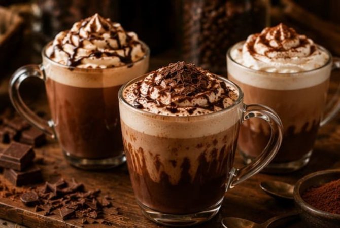 Mocaccino: uma experiência cremosa que une café e chocolate