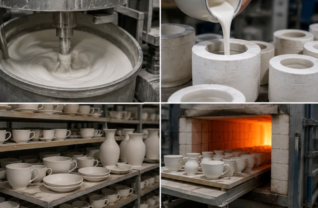 A busca por materiais que unem resistência e elegância encontra sua resposta definitiva na história e na evolução da porcelana. Composto milenar, a partir da mistura de caulim e feldspato aquecida a cerca de 1.450 °C, deixou de ser exclusividade da nobreza para se transformar no elemento central da arquitetura moderna e do design de utilitários sofisticados.  -  (crédito: imagem gerada por i.a )