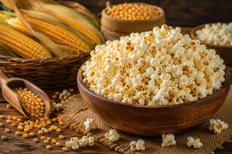 No Brasil, o milho já era cultivado antes da chegada dos portugueses, sendo amplamente utilizado pelos indígenas. Com a colonização, sua produção foi intensificada, tornando-se um elemento essencial na alimentação da população.