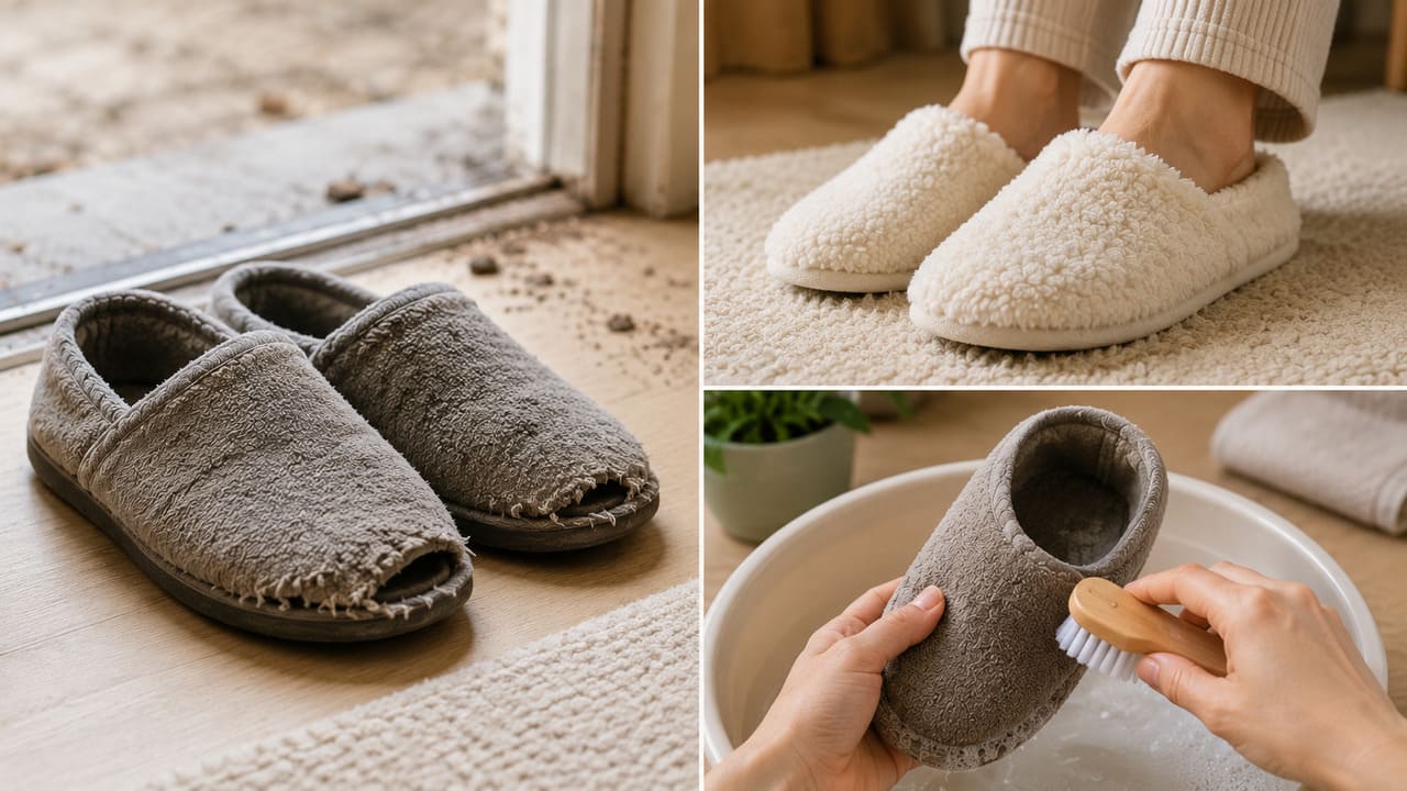 Por outro lado, as pantufas também apresentam algumas limitações. Muitos modelos não oferecem o mesmo suporte de um calçado convencional e podem desgastar-se rapidamente quando usados em áreas externas. Além disso, versões muito fechadas podem acumular calor e umidade, exigindo limpeza e ventilação adequadas para preservar o conforto e a durabilidade.