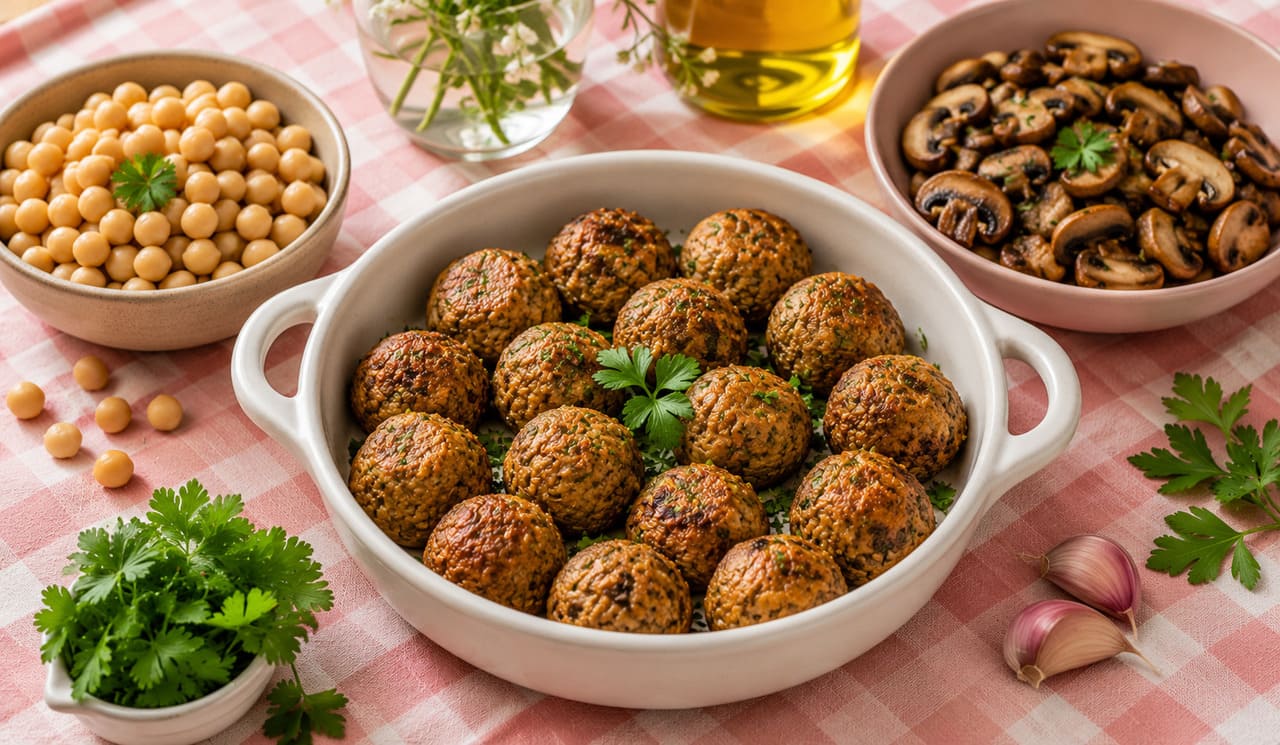 Nos últimos anos, surgiram alternativas para diferentes preferências alimentares. Almôndegas feitas com lentilha, grão-de-bico, soja, cogumelos e outros ingredientes vegetais passaram a integrar cardápios voltados para vegetarianos e pessoas que buscam reduzir o consumo de carne.