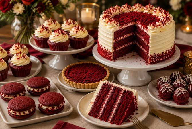 Red Velvet: a história, o sabor delicado e o charme do bolo vermelho que conquistou o mundo