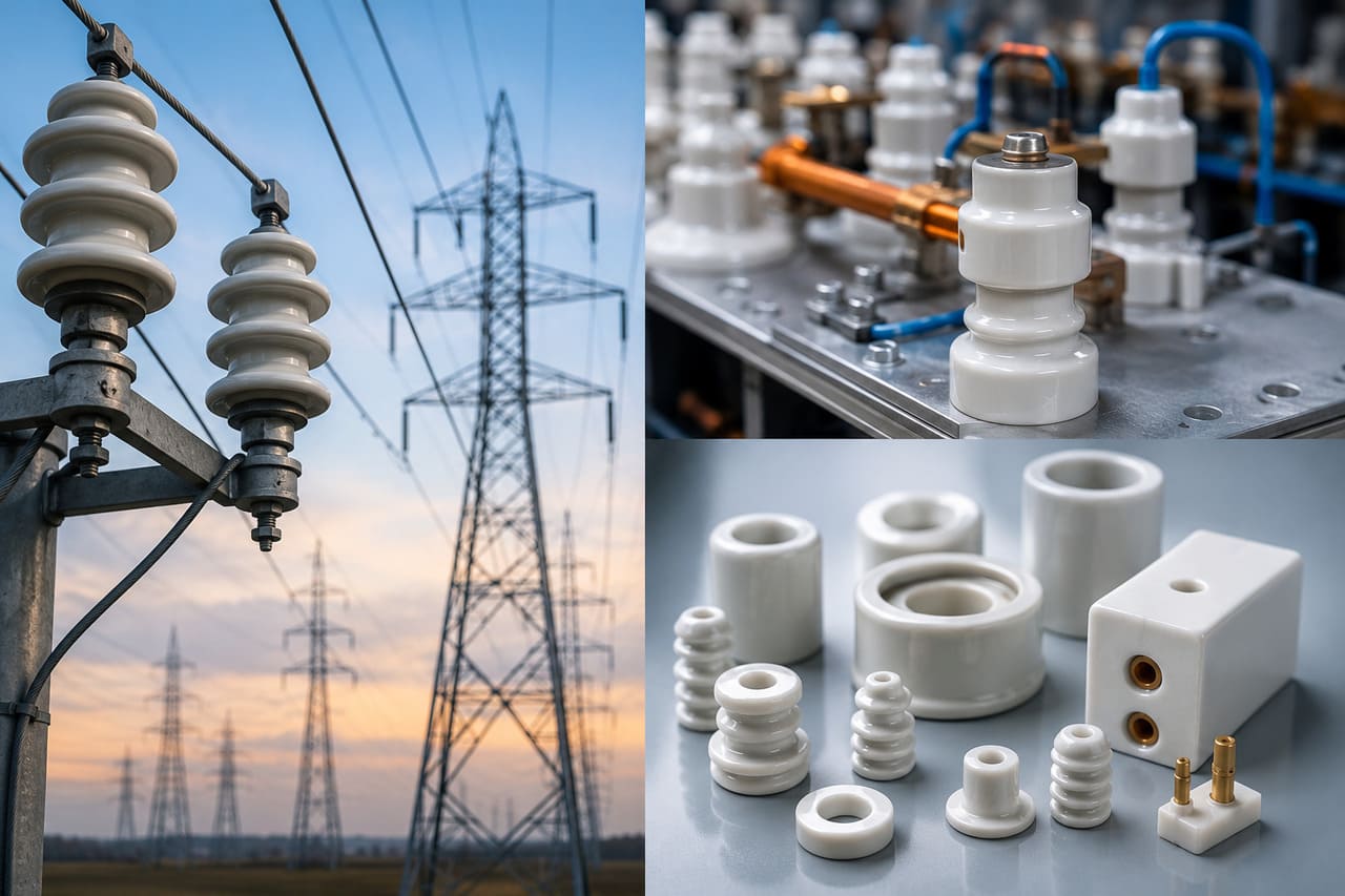 Em setores tecnológicos, a porcelana é aplicada em isoladores elétricos e componentes industriais, aproveitando sua resistência a altas temperaturas e propriedades isolantes. Indústrias de energia e telecomunicações dependem dela para garantir segurança e eficiência em sistemas críticos. Dispositivos modernos só alcançam desempenho confiável graças à presença discreta desse material.