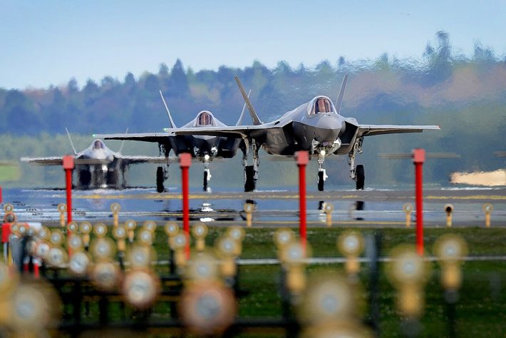 F-35A, Base aérea dos EUA RAF Lakenheath | Flickr - US Air Force