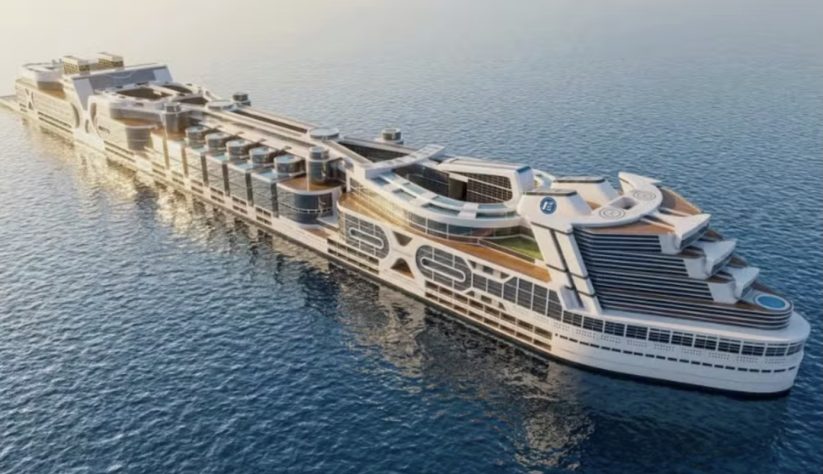 Freedom Ship, a primeira megacidade flutuante do mundo – Divulgação/Freedom Ship