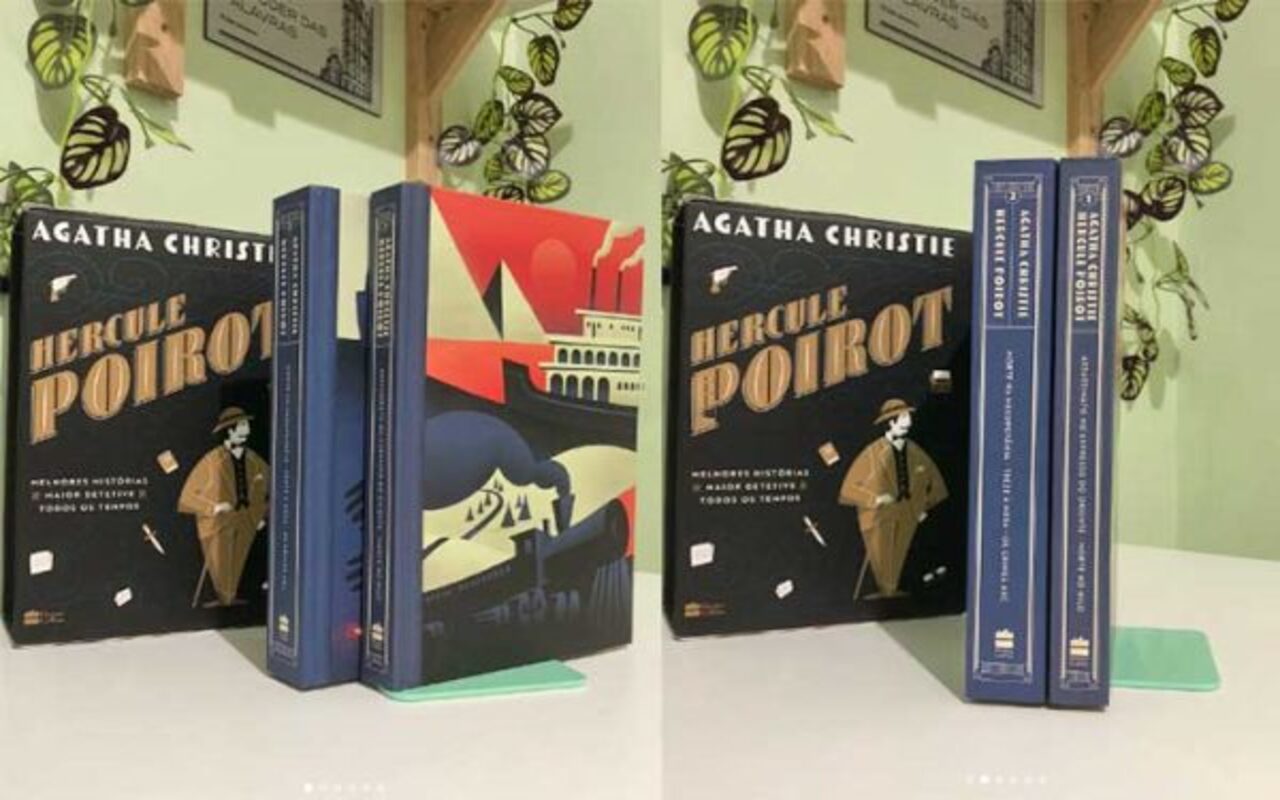 Hercule Poirot (Agatha Christie) - O belga de bigodes impecáveis confia mais nas 