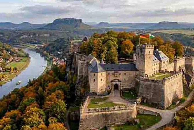Destino mágico na Alemanha: Königstein preserva aura medieval na Saxônia