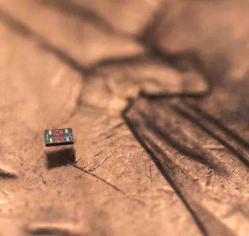 Pesquisadores dos Estados Unidos desenvolveram robôs microscópicos que tomam decisões e podem até 'nadar' dentro do corpo humano - Michael Simari/University of Michigan
