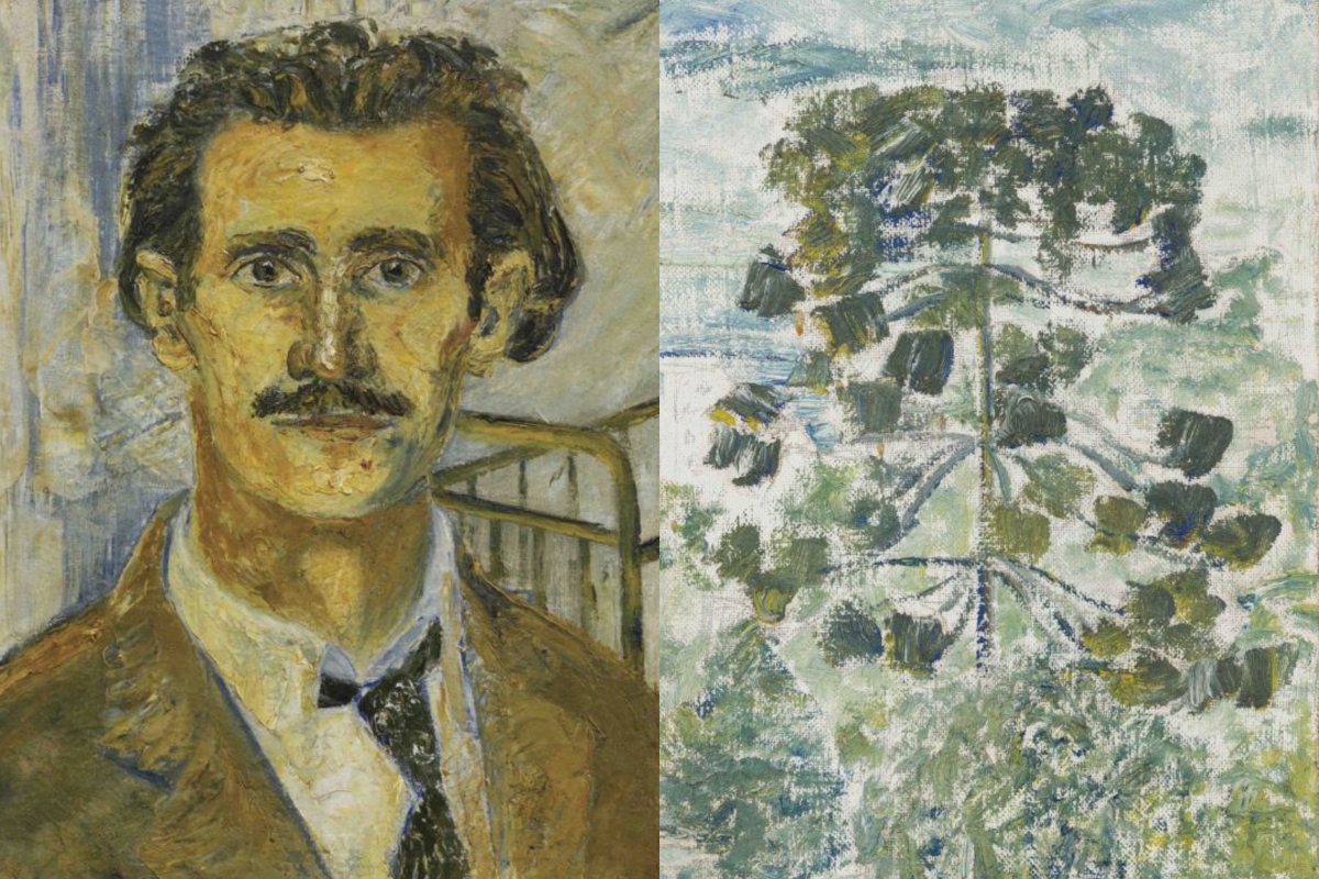 Artista paranaense Miguel Bakun era conhecido como o ‘Van Gogh brasileiro’ – Montagem/Divulgação/Simões de Assis