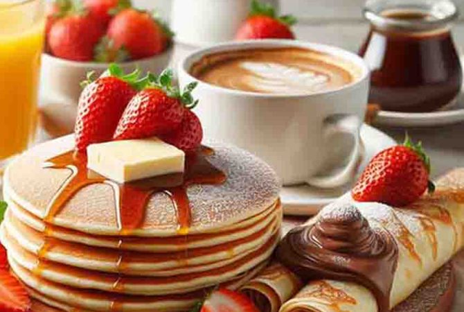 Crepe ou panqueca? Descubra as diferenças e veja qual você prefere