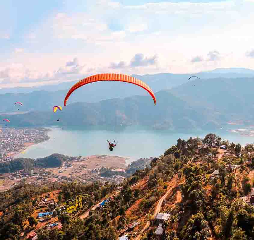 Pokhara, é a capital da Região Oeste do Nepal - Nirmal Dulal/Wikimédia Commons