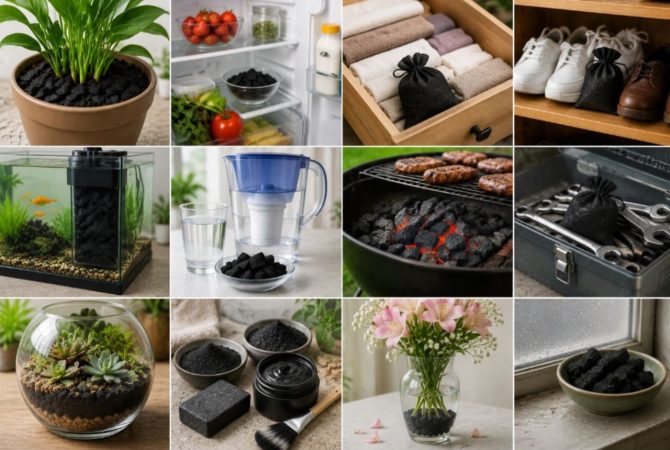 Utilidades do carvão que vão muito além do churrasco