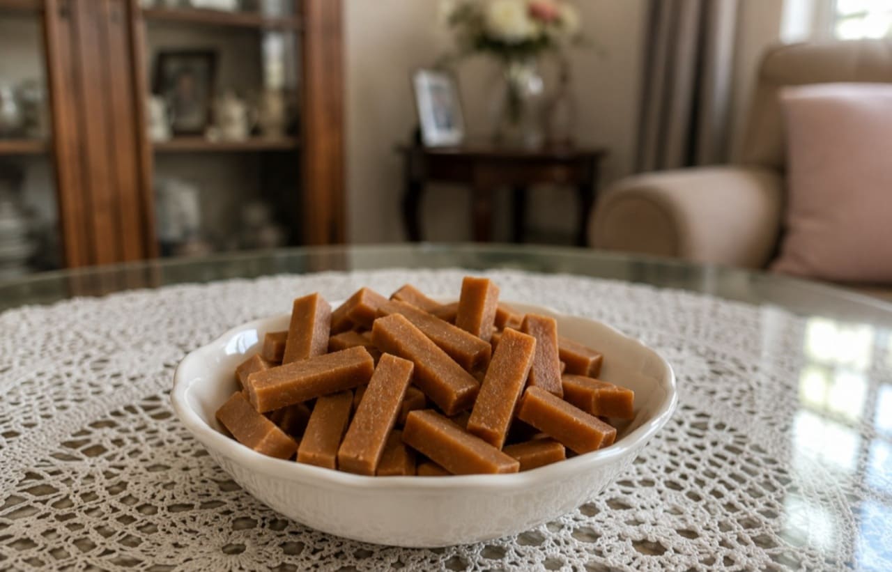 Por ter baixa umidade depois do cozimento prolongado, o pingo de leite pode apresentar boa durabilidade quando armazenado corretamente. Embalagens simples e locais secos ajudam a conservar a textura e o sabor do doce.