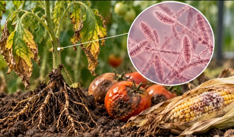 Fungo Fusarium oxysporum