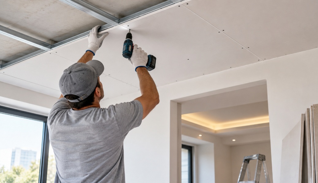A agilidade na instalação do sistema de placas secas otimiza os cronogramas de grandes obras e reduz o desperdício crônico de insumos da alvenaria tradicional. O tempo reduzido de secagem acelera as etapas subsequentes de lixamento e revestimento final sem gerar montanhas de entulho pesado de outrora. A leveza dos componentes estruturais diminui o peso morto total sobre as fundações das edificações, barateando a logística.