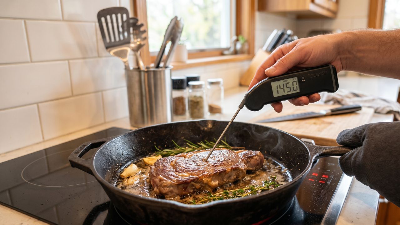 Para que serve o termômetro culinário? Saiba como ele pode melhorar suas receitas - Imagem Gerada por IA