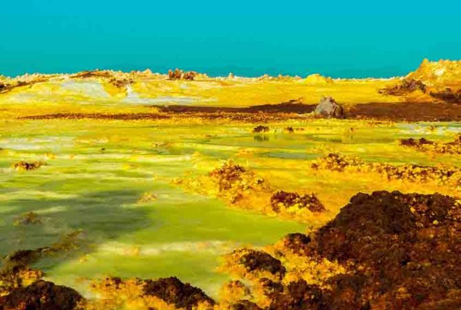 Depressão de Danakil: o laboratório natural mais hostil do planeta