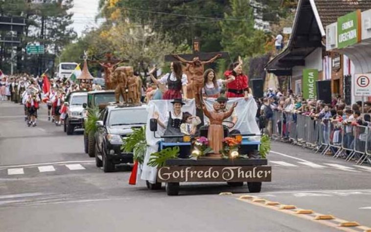 Treze Tílias, a cidade 'mais austríaca do Brasil'