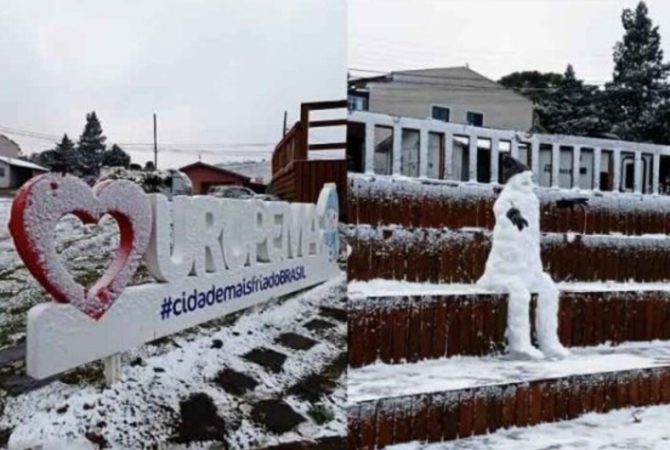 Urupema é considerada a cidade mais fria do Brasil