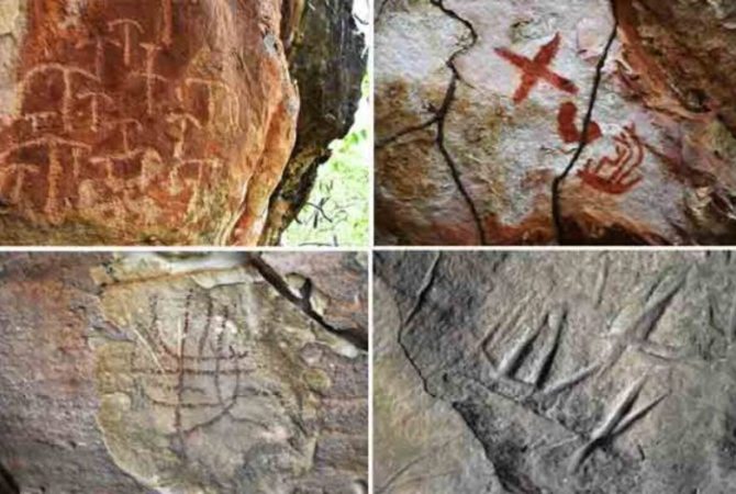 Cidade de Alcinópolis se destaca pela riqueza em arte rupestre no MS