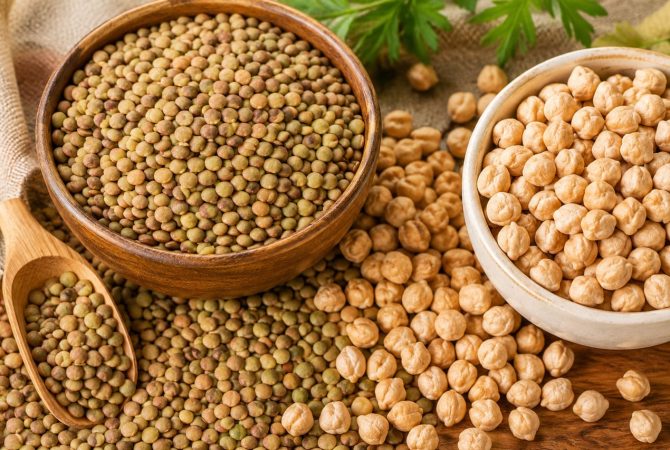 Brasil quer produzir mais grão-de-bico e lentilha: fatos que ajudam a entender a importância desses alimentos