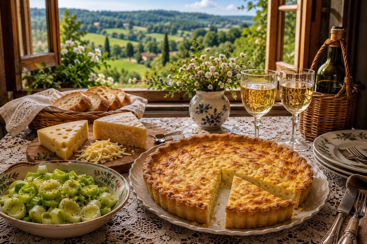 Outra versão bastante popular é a de alho-poró, apreciada pelo sabor delicado e pela combinação equilibrada com o recheio cremoso. Em muitos locais, ela figura entre as opções mais vendidas.