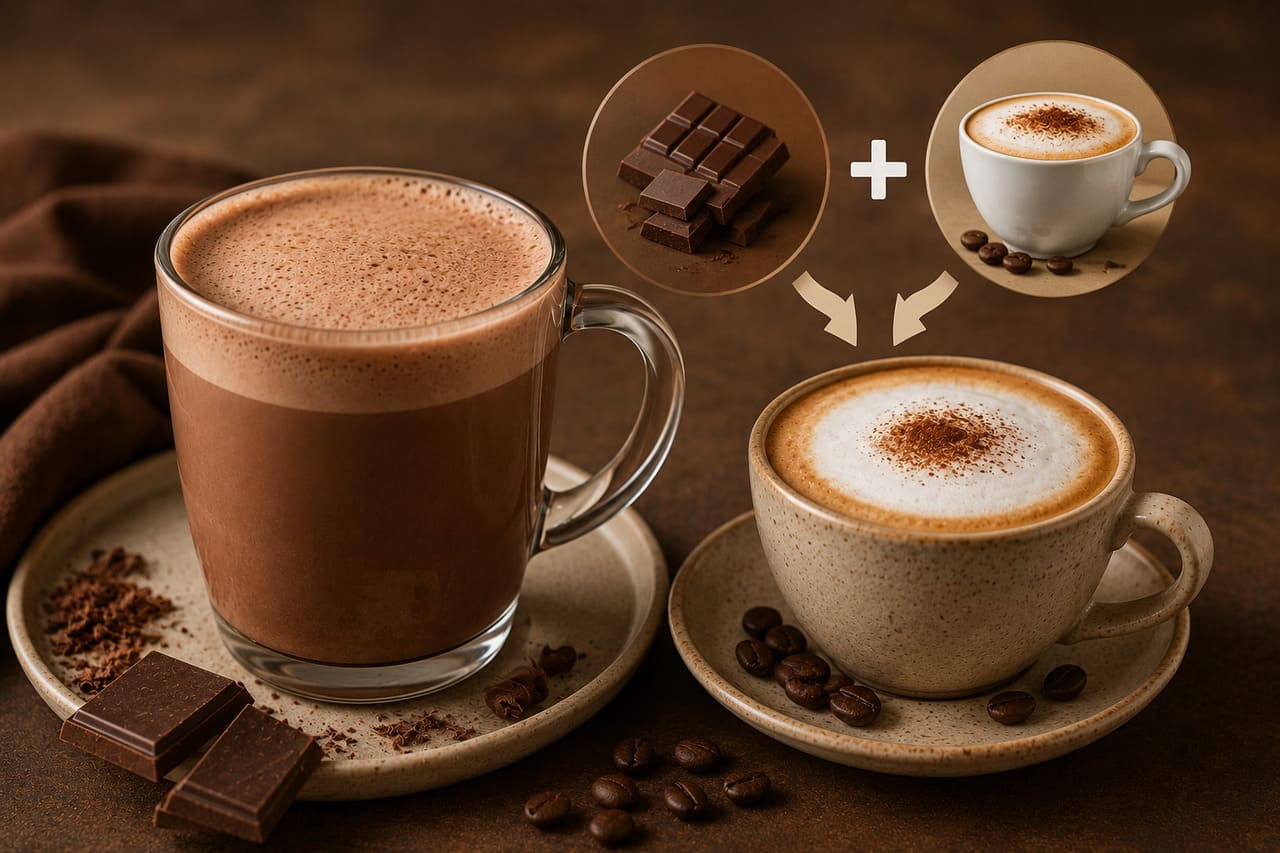 O preparo mais conhecido utiliza cápsulas específicas em máquinas automáticas, geralmente combinando uma cápsula de chocolate e outra de leite. O resultado é uma bebida com espuma abundante, aroma adocicado e consistência que lembra cafeterias especializadas.