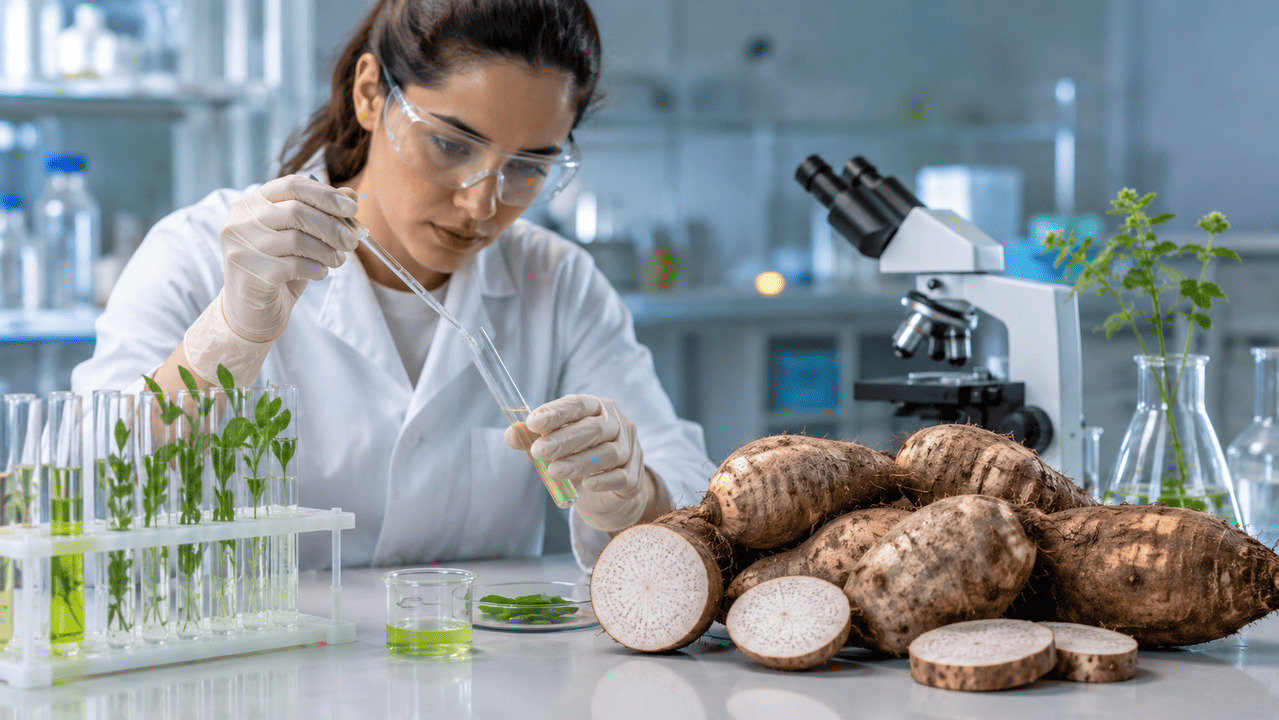 Além disso, contém fibras alimentares, vitaminas do complexo B e minerais como potássio e magnésio. Estudos na área de Nutrição indicam que o consumo regular do tubérculo pode auxiliar no funcionamento do sistema digestivo, favorecer a saúde cardiovascular e contribuir para o controle da glicemia, especialmente quando inserido em uma dieta equilibrada.
