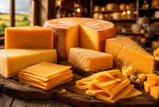 Cheddar: do vilarejo inglês ao ícone mundial dos lanches