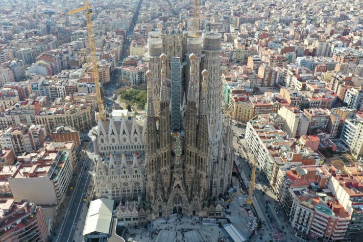 Basílica Sagrada Família, Barcelona – Reprodução/Pexels