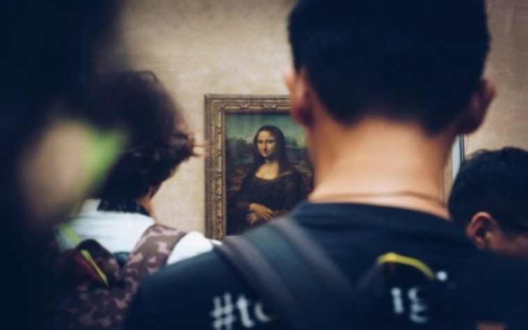 Mona Lisa no Museu do Louvre