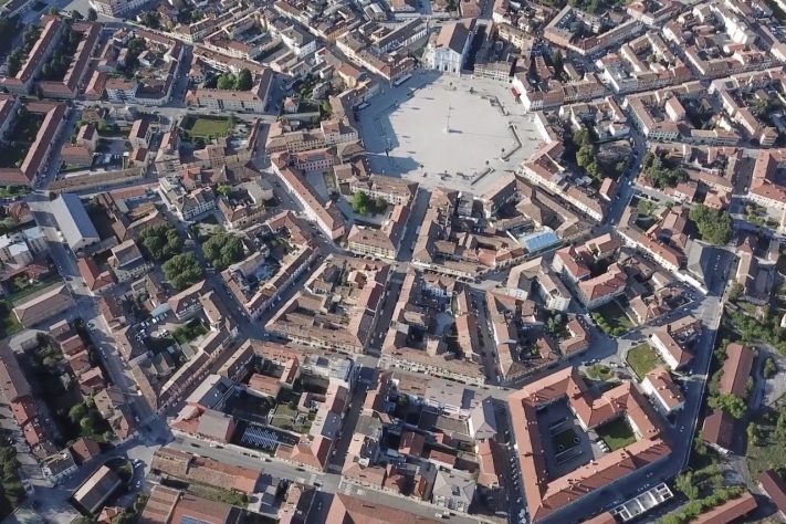 Palmanova, cidade italiana do século 16 no norte da Itália tem formato de estrela – Reprodução