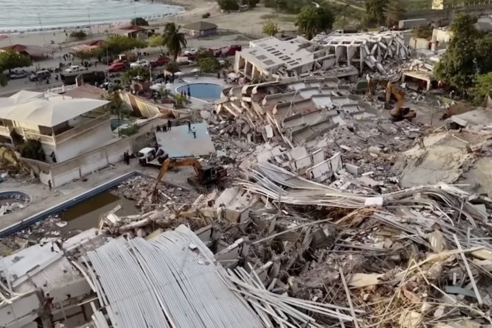 Terremoto Venezuela 2026 deixa cenário de destruição – Reprodução/YouTube AFP