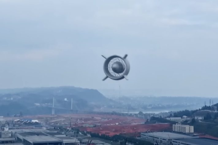 China testa tecnologia inédita ao usar dirigível para capturar ventos mais intensos para gerar energia – Reprodução/YouTube ET Digital