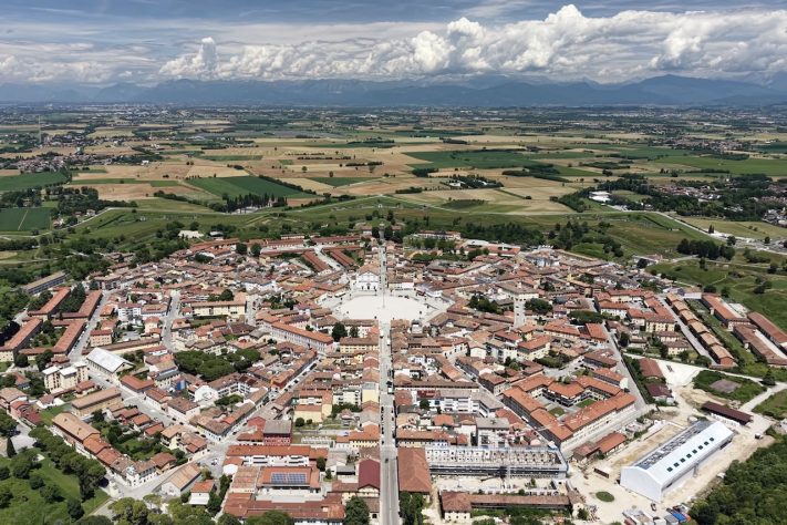 Palmanova, cidade italiana do século 16 no norte da Itália tem formato de estrela – Reprodução