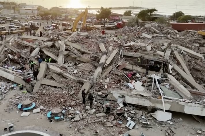 Terremoto Venezuela 2026 deixa cenário de destruição – Reprodução/YouTube AFP