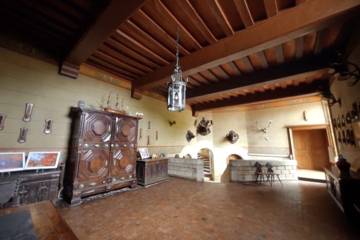 Castelo medieval do século 12 ainda serve de lar para família no norte da França – Reprodução/TV Globo