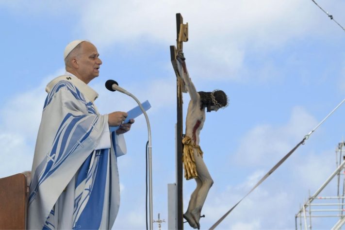 Papa Leão XIV visita a Lampedusa, ilha símbolo da migração, e cobra ações da Europa – Divulgação/@Vatican Media