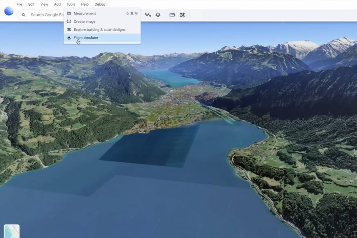 Google Earth lança simulador de voo gratuito para explorar qualquer lugar do planeta – Reprodução/Google