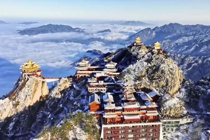Monte Laojun, China – Reprodução/YouTube ChinaVista