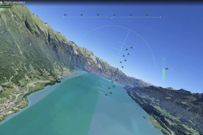 Google Earth lança simulador de voo gratuito para explorar qualquer lugar do planeta – Reprodução/Google Earth