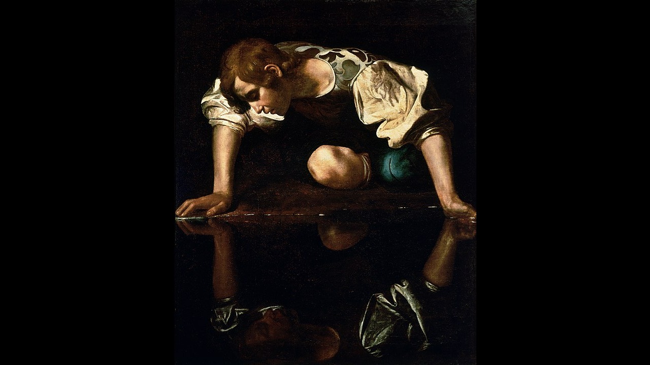 Caravaggio se mudou para Roma no início da década de 1590 e lá começou a construir sua reputação como pintor. Sua técnica de contraste intenso entre luz e sombra, chamada de 