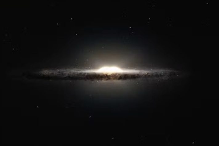 A descoberta de açúcares em regiões interestatales e fora de corpos como asteróides é um avanço nos estudos sobre a origem da vida na Terra – ESO/NASA/JPL-Caltech/M. Kornmesser/R. Hurt