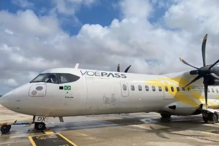 Avião da Voepass – Divulgação