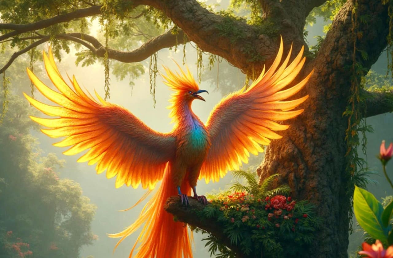 Na alquimia, ela simbolizava a purificação da alma e a transmutação espiritual. Seu ciclo lembrava o processo de iluminação interior. Na literatura moderna, a fênix é comum em obras de fantasia. Representa força, sacrifício e o poder de renascer diante da dor.