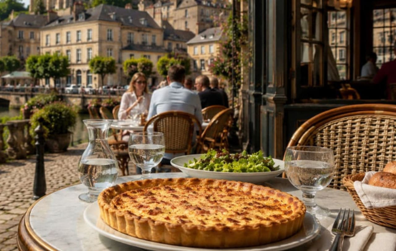 A origem mais conhecida da quiche está na região da Lorena, no nordeste da França. Foi ali que surgiu a famosa quiche Lorraine, considerada a versão tradicional do prato e uma das receitas francesas mais difundidas pelo mundo.