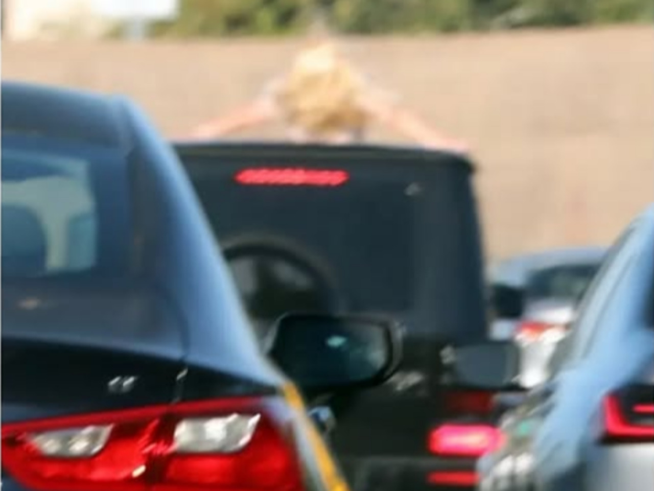 Junto do texto, Britney publicou uma foto em que aparece com parte do corpo para fora do teto solar de um carro em movimento e revelou que a imagem representa a tentativa de recuperar o tempo que acredita ter perdido durante esse tempo. Na mesma publicação, compartilhou a imagem de uma criança em posição fetal, para descrever como se sentia naquele período. 
