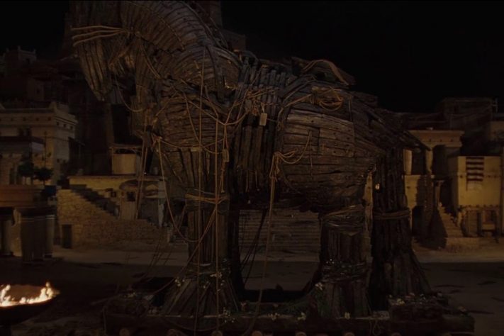 Cavalo de Troia no filme 